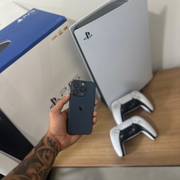 PS 5 + iPhone 15 PRO ou 7k no pix